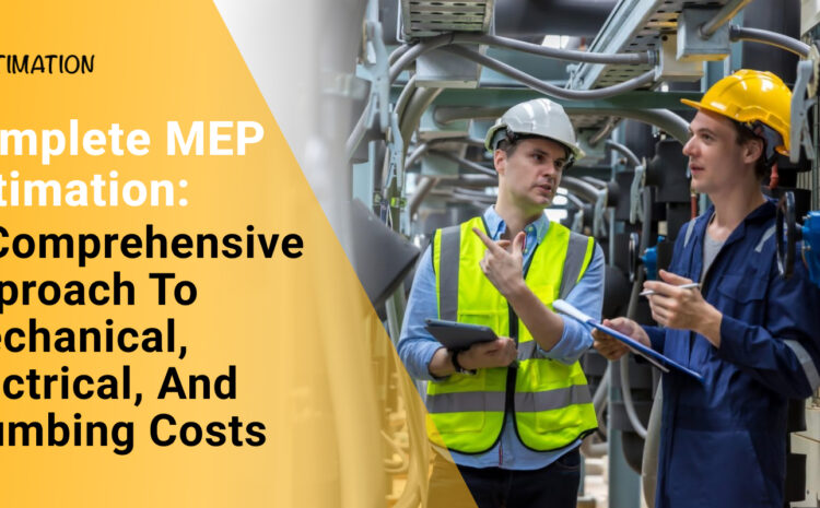 Two professionals discussing MEP Estimation in a mechanical, electrical, and plumbing setting. This image highlights the importance of accurate MEP Estimation for successful construction projects by EZ Estimation.